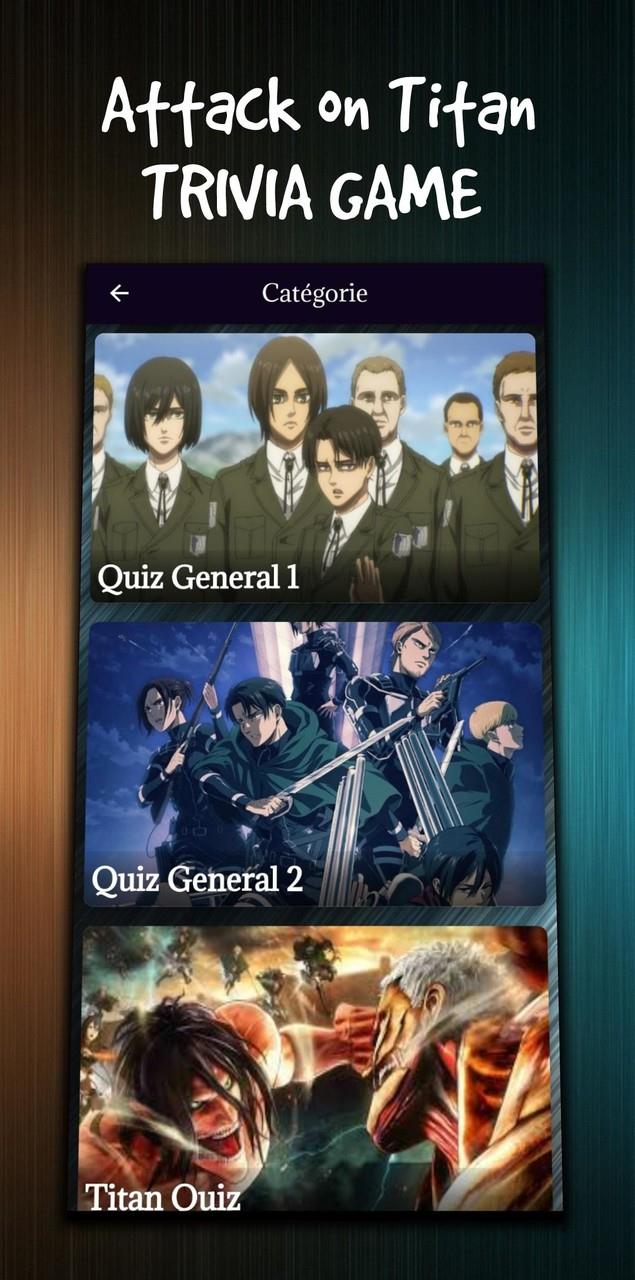 attack on titan character quiz應用截圖第1張