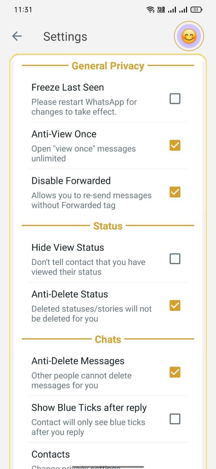 Schermata NA5 WhatsApp 3
