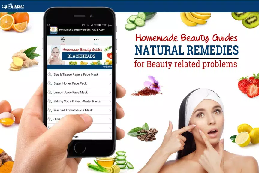 Homemade Beauty: Facial Care Capture d’écran 2