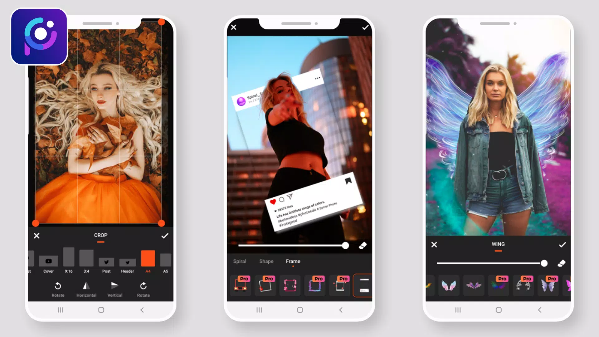 Photo Editor Pro: Pic Collage  Скриншот 2