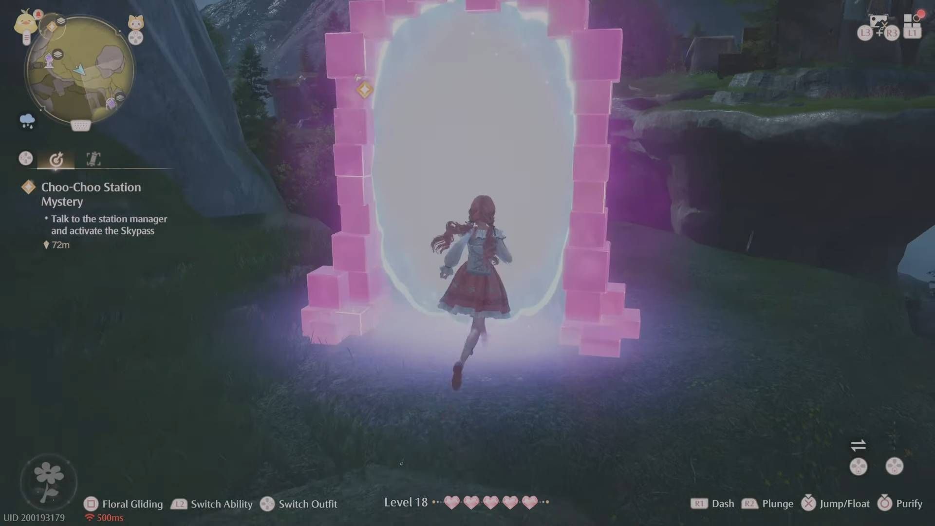 Infinity Nikki: Curio Domain Challenge Malapit sa Choo-Choo Station (Paano Makakahanap ng Path sa Whimstar)