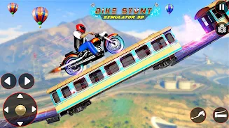 Bike Stunt 3D Simulator Games應用截圖第2張