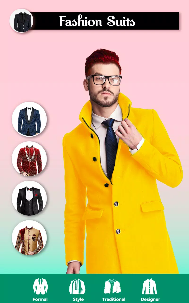 Macho - Man makeover app & Pho Captura de tela 4