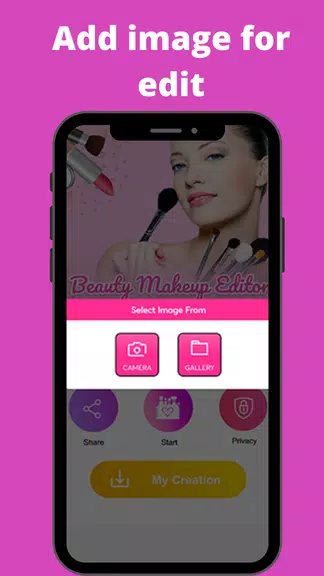 Beauty makeup Photo Editor 스크린샷 1