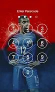 Kylian Mbappe Lock Screen 스크린샷 4