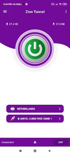 Zton Tunnel VPN Ekran Görüntüsü 1