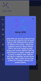 Unite VPN: Safer & Faster VPN ဖန်သားပြင်ဓာတ်ပုံ 4