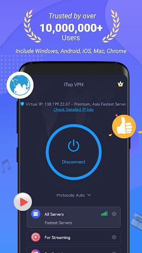 iTop VPN: Proxy & Game Booster Ekran Görüntüsü 3