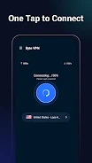 BYTE VPN - One Tap Connect Ekran Görüntüsü 1