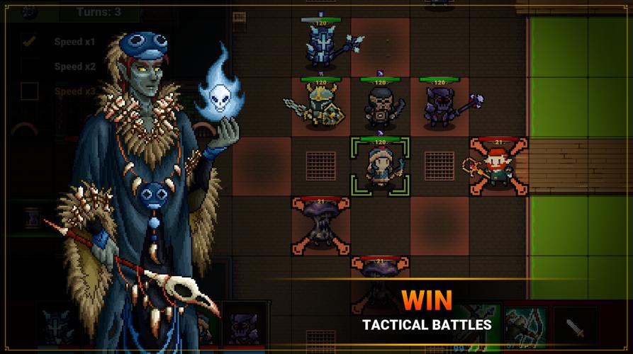 Dungeons&Tactics: TBS RPG ภาพหน้าจอ 1