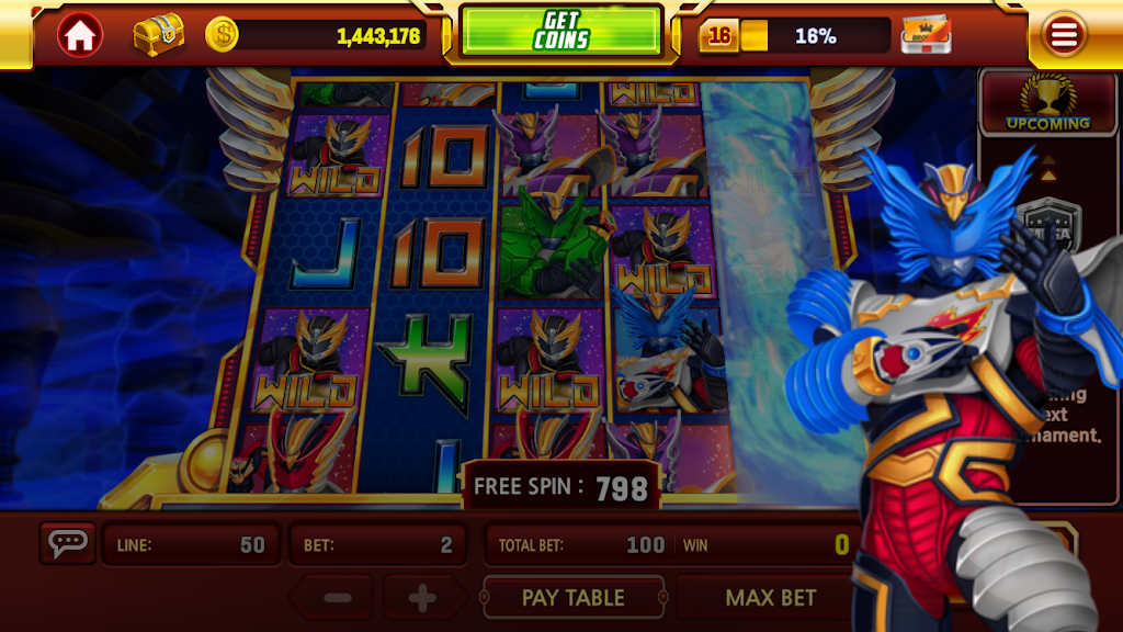 BIMA-X THE SLOTS Screenshot 2