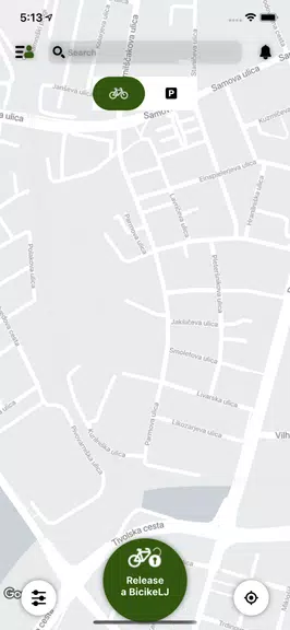 BicikeLJ स्क्रीनशॉट 1