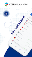 VPN Azerbaijan - Get AZE IP ဖန်သားပြင်ဓာတ်ပုံ 3
