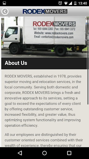 Rodex Express Tangkapan skrin 2