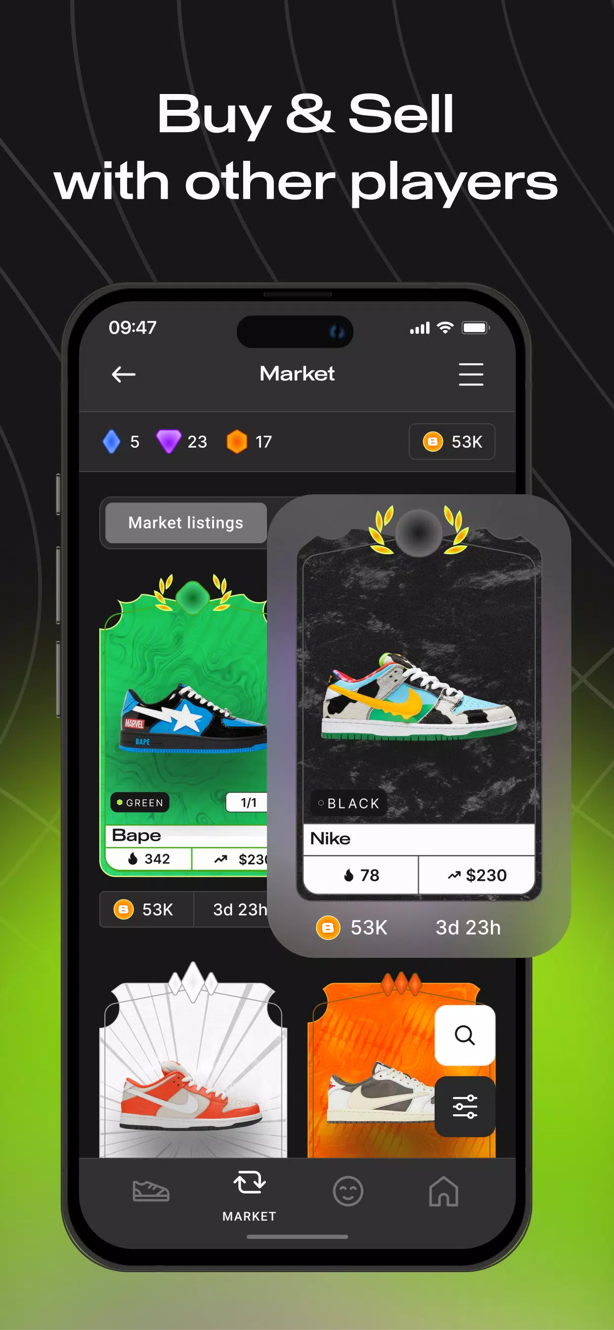 Boxed Up: Sneaker Card Game Capture d’écran 3