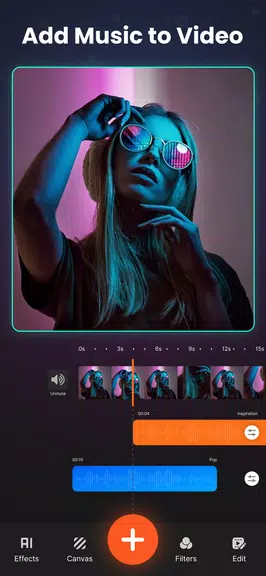 Add music to video - 视频的背景音乐应用截图第2张