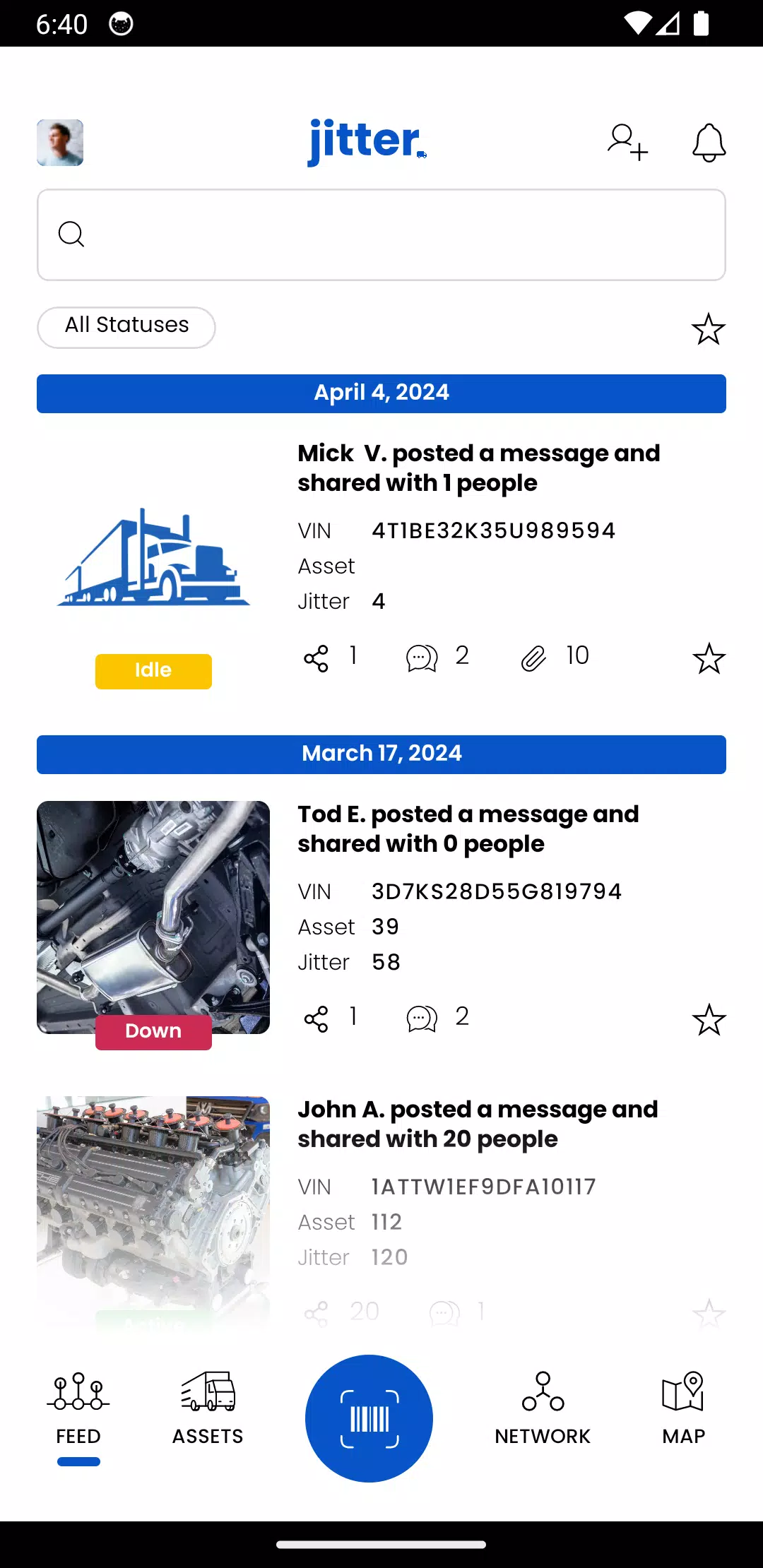 Jitter. Скриншот 2