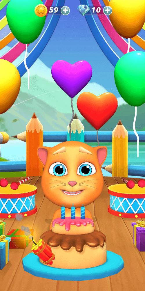 Virtual Pet Tommy - Cat Game应用截图第1张