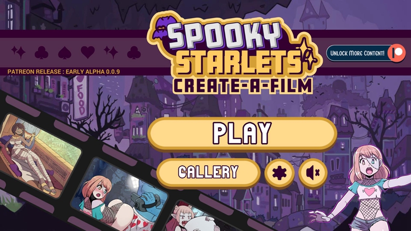 Spooky Starlets: Movie Maker 스크린샷 3