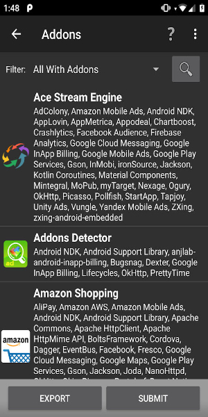 Addons Detector應用截圖第2張