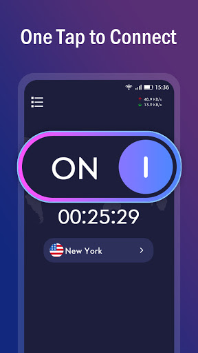 Rapid VPN - Free & Fast & Unlimited Security Proxy Ekran Görüntüsü 1