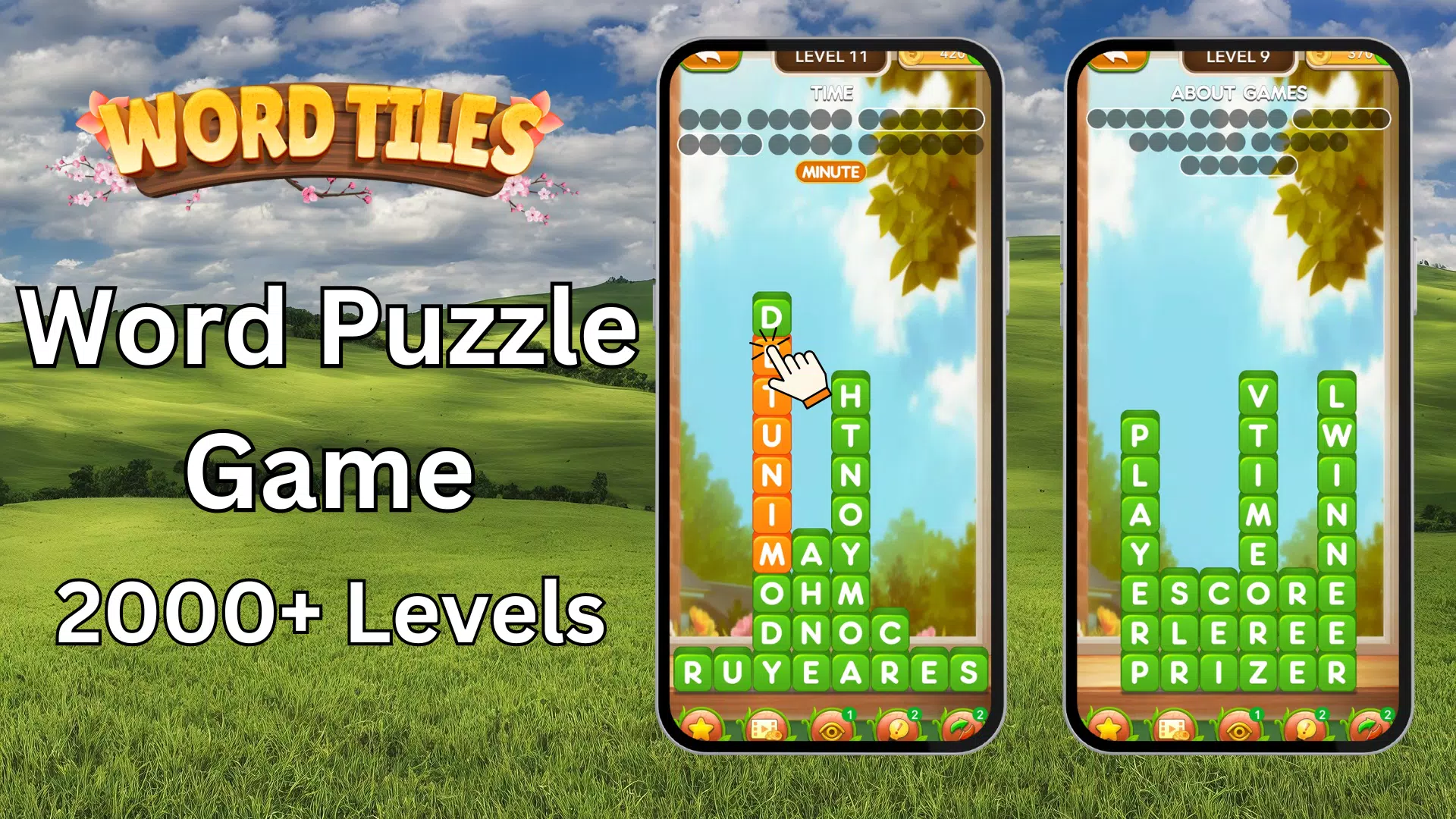 Word Block Puzzle - Word Game Screenshot 1