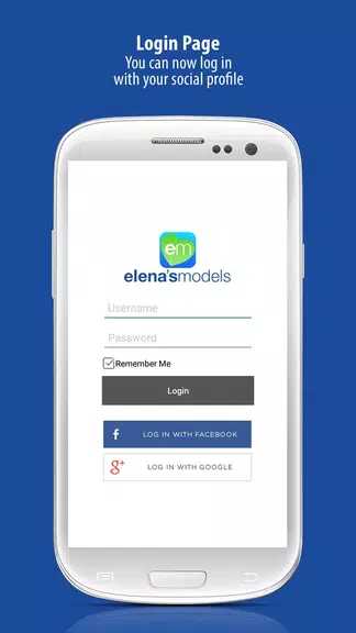 Elena’s Models Dating App Schermafbeelding 1