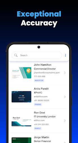 Business Card Scanner by Covve Ekran Görüntüsü 3