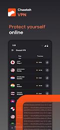 Cheetah VPN : Private & Safe Ekran Görüntüsü 1