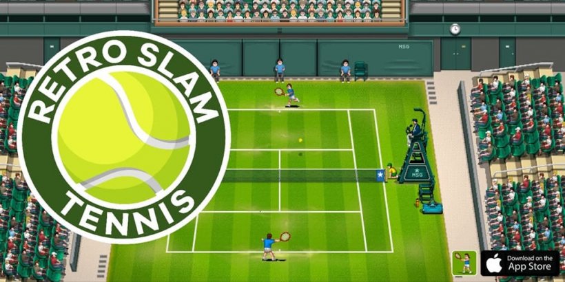 Retro Slam Tennis: um retrocesso de tênis de criadores de tigela retrô