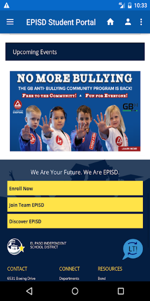 Episd Student portal स्क्रीनशॉट 3