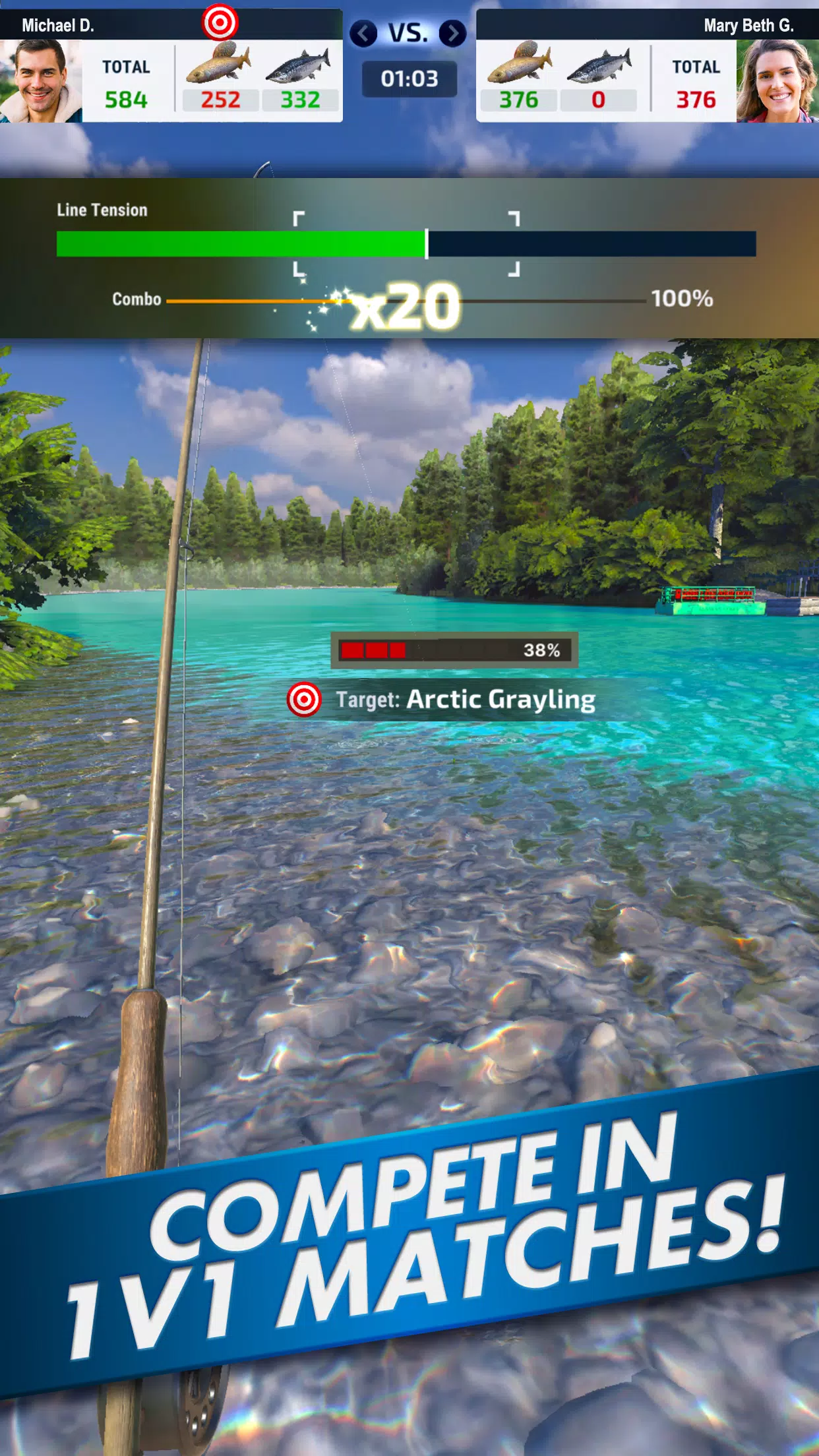 Ultimate Fishing! Fish Game Screenshot 2