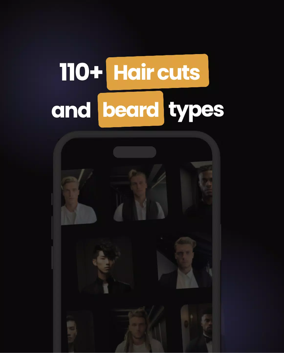 Men’s Hair Cuts & Hairstyles Capture d’écran 1
