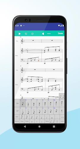 Score Creator: Escrever música Captura de tela 3