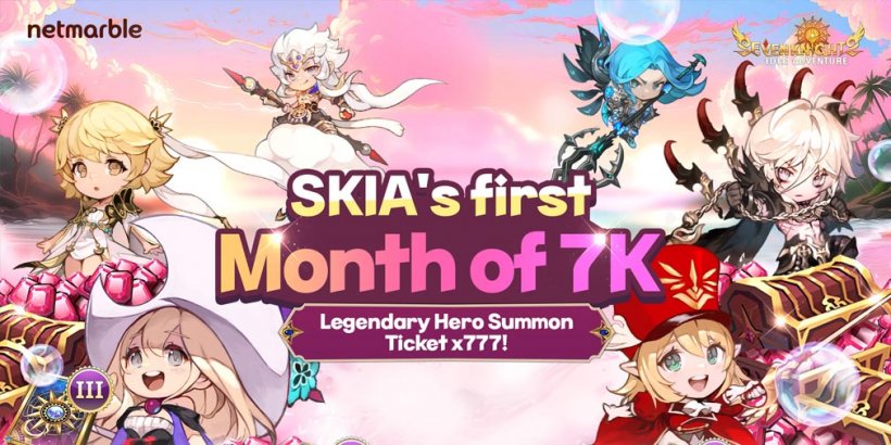 セブンナイツ ポケット- 放置系RPG(セナポケ) は、7K フェスティバルの月間中に大量の無料召喚をプレゼントします