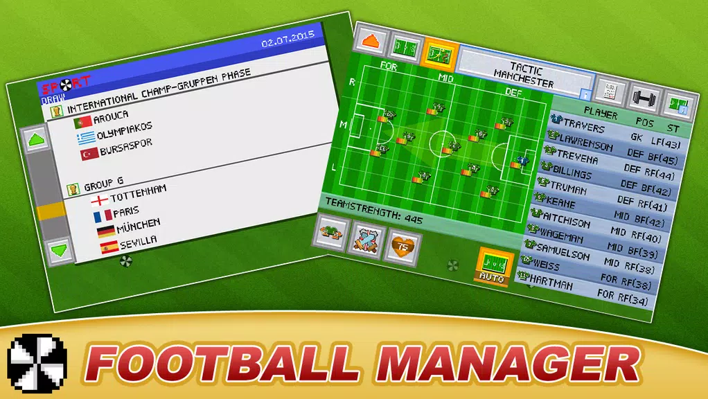 Soccer Pocket Manager Capture d’écran 1