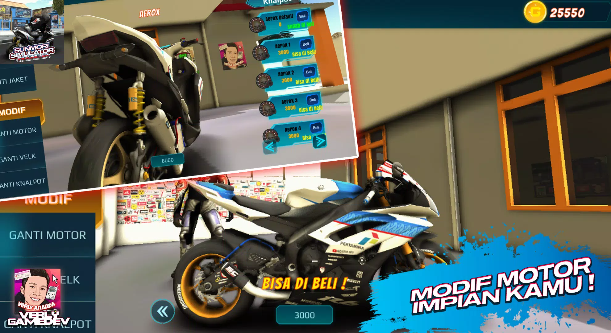 Sunmori Simulator Indonesia 3D Captura de tela 3