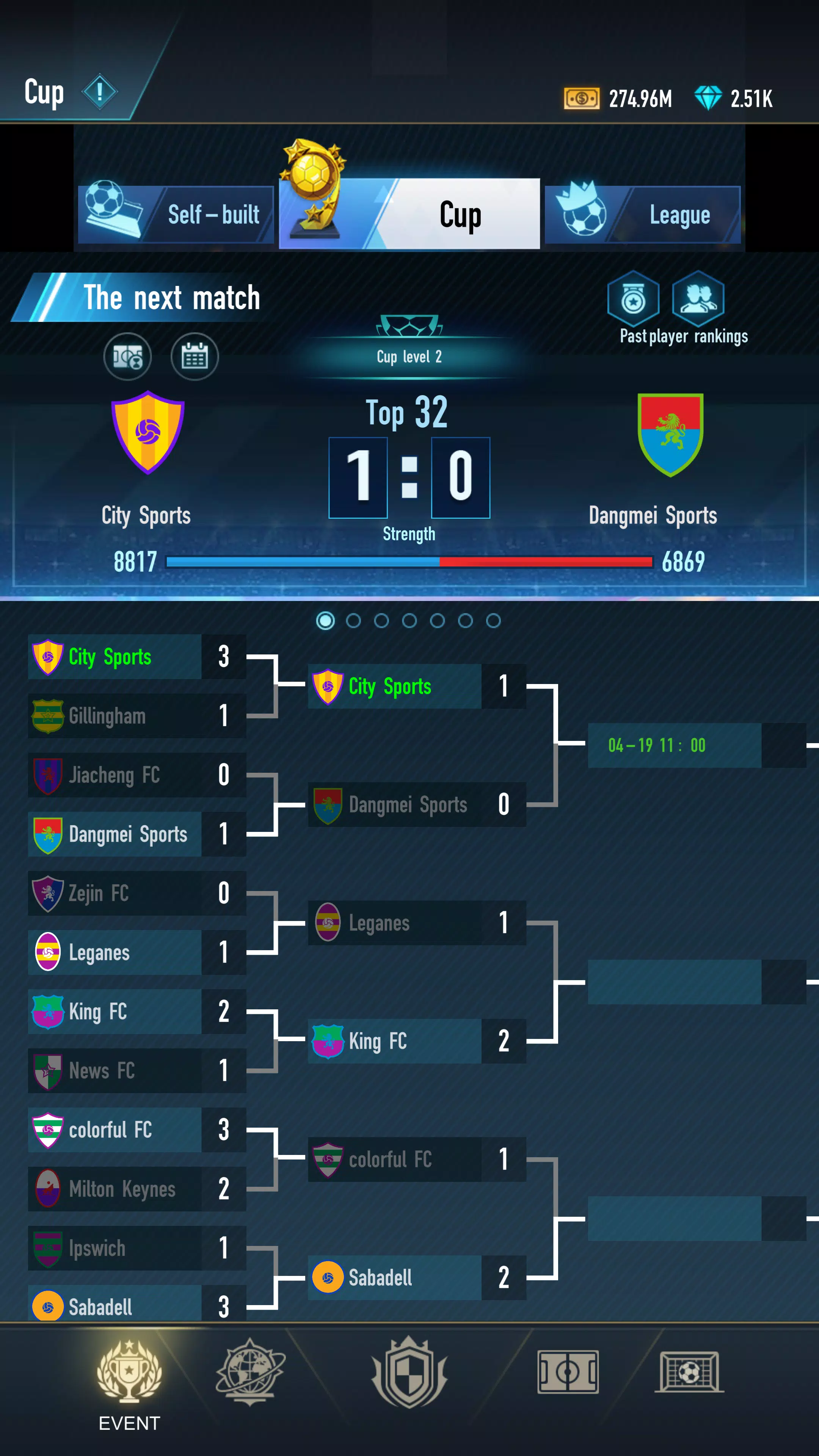 Football Career - Soccer games Captura de pantalla 2