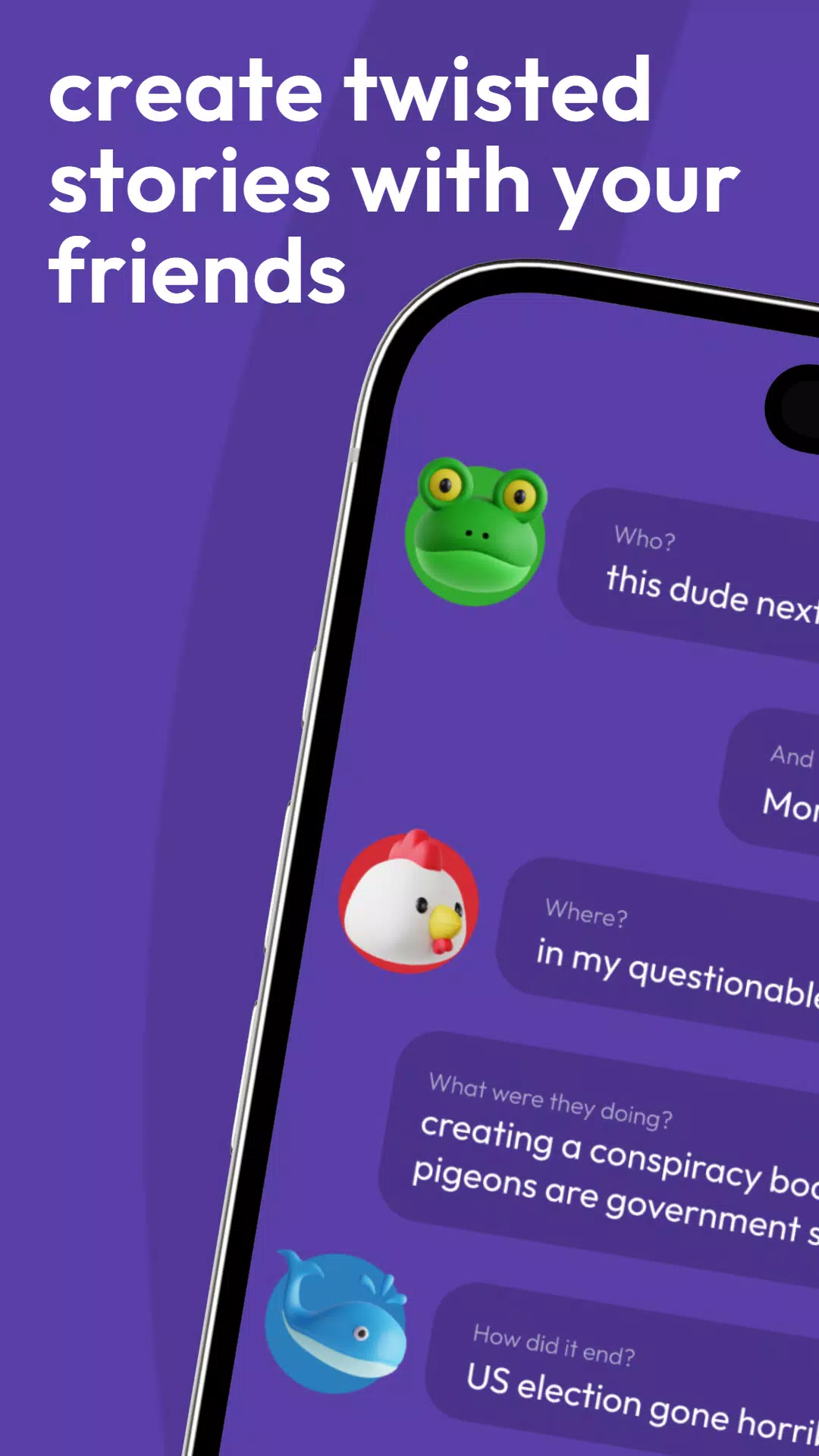 Storiado: twisted party game Capture d’écran 1
