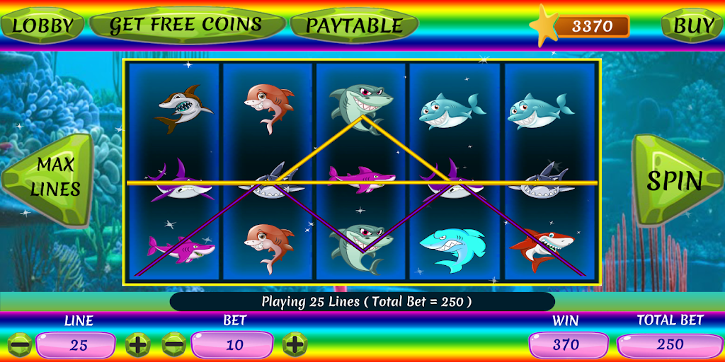 Shark Slots スクリーンショット 3