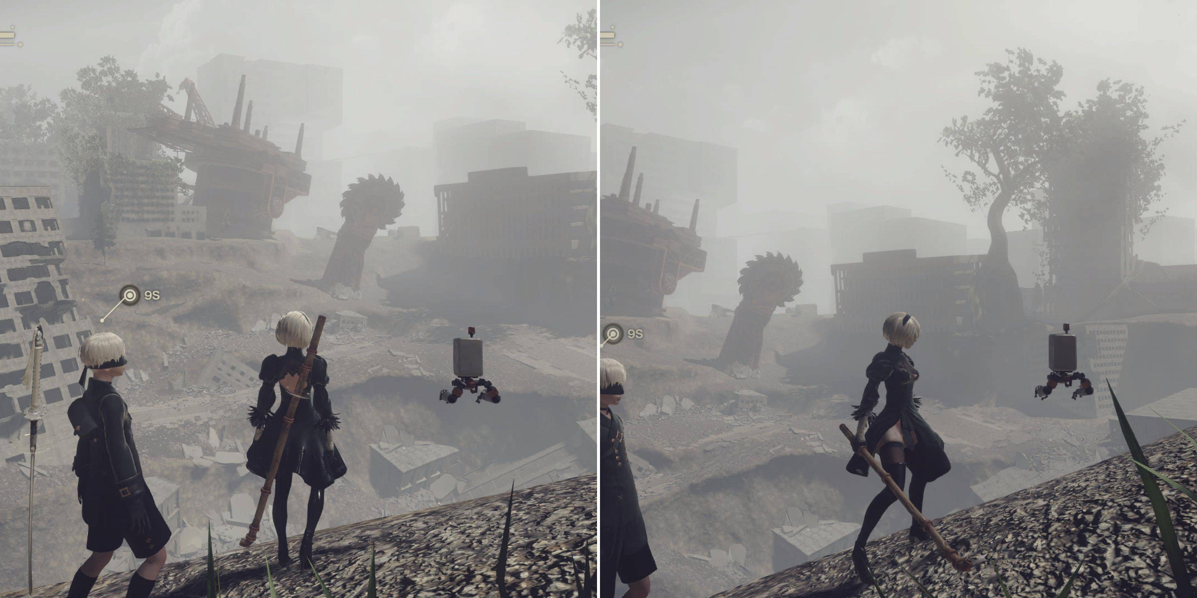 Nier: Automata - kung saan makuha ang pipe ng bakal