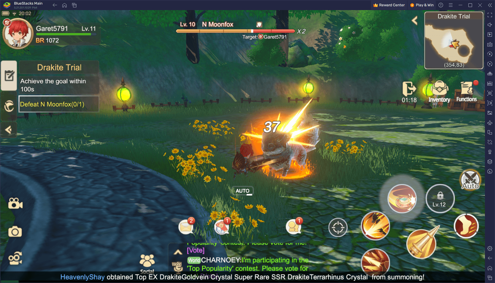 PC上的主人Draconia Saga：BlueStacks用户的提示和技巧