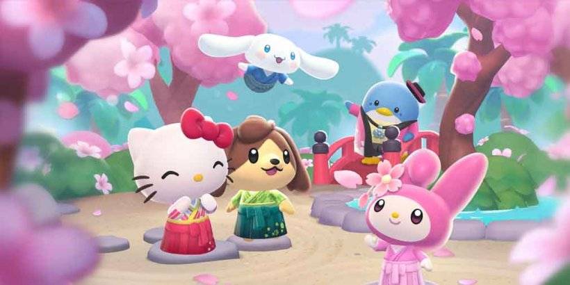 “ Hello Kitty Island冒險的最新更新：享受春季櫻花”