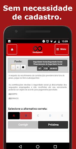 Simulado Concurso INSS应用截图第4张