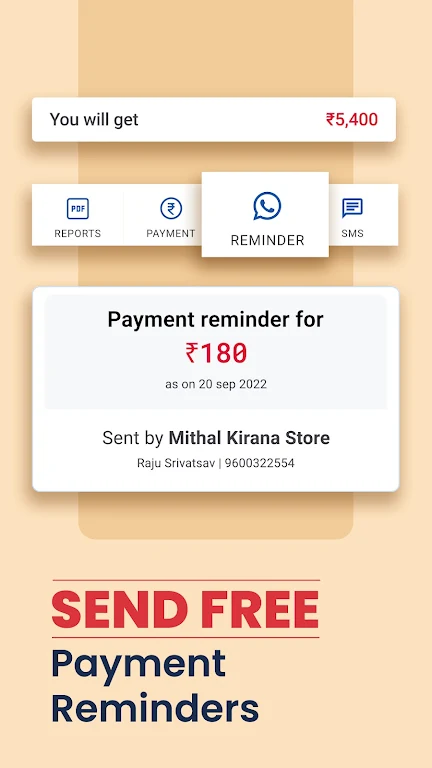 Khatabook Credit Account Book Schermafbeelding 4