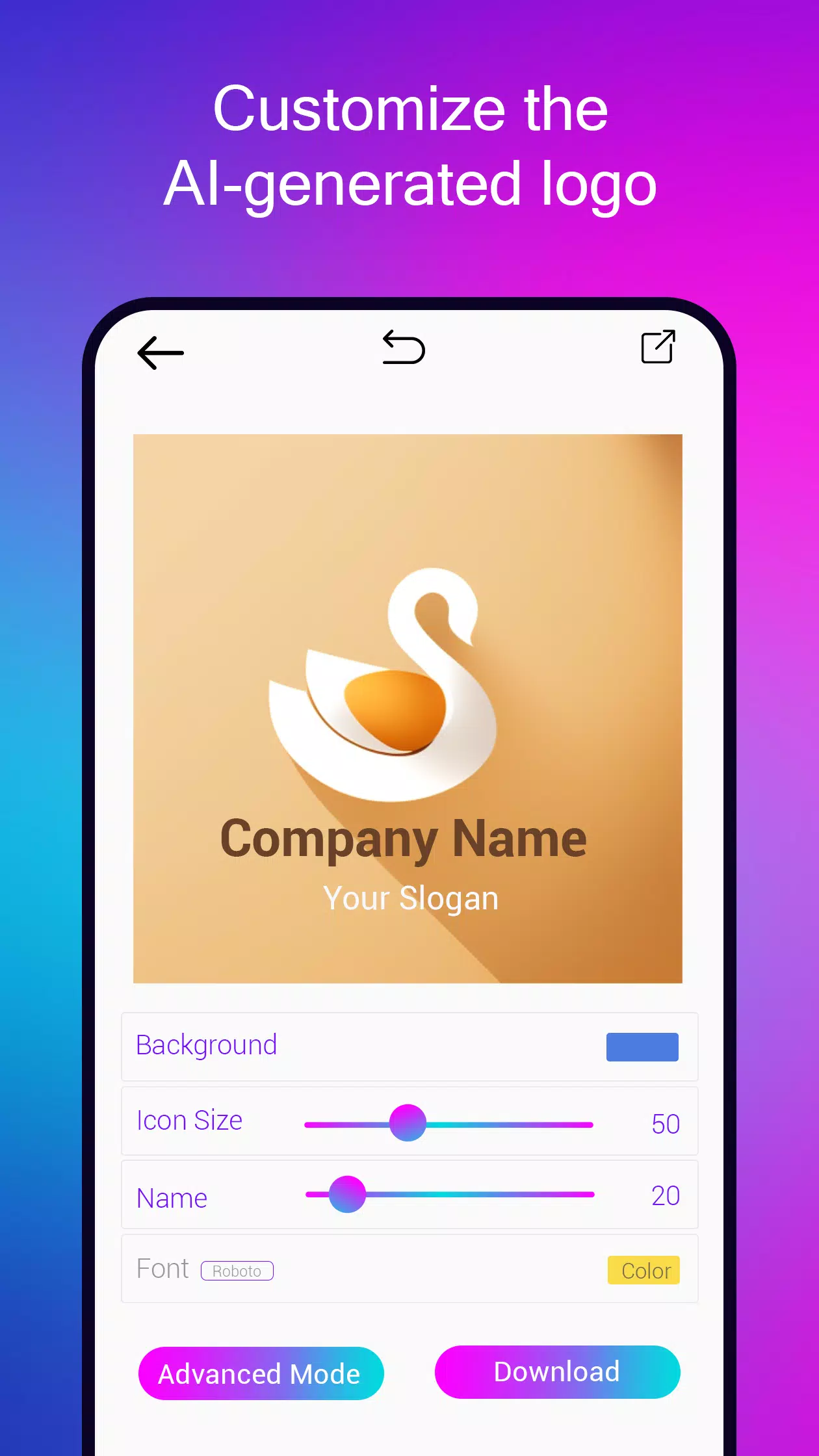 Logo maker AI Logo generator Capture d’écran 4