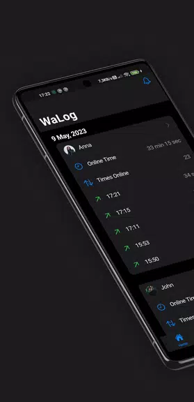 WaLog: Online Tracker Скриншот 1