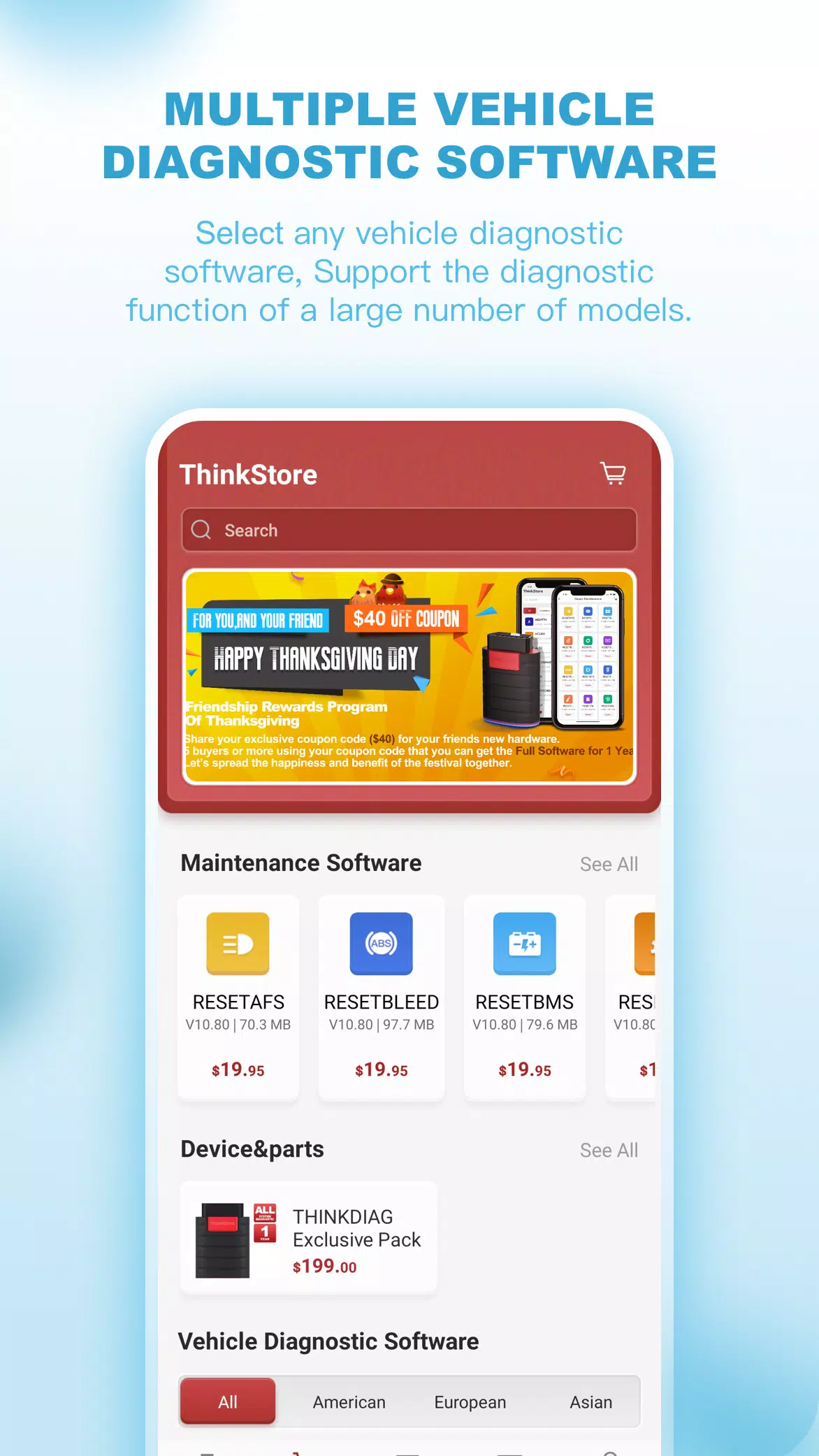 ThinkDiag mini Captura de tela 2