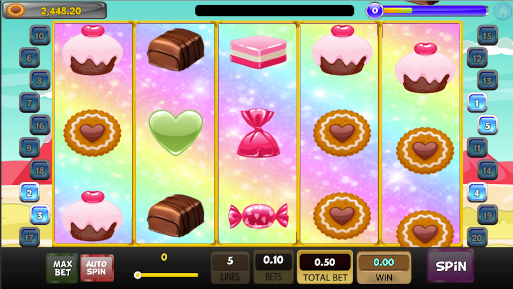 Candy Sweet Slot machine Ảnh chụp màn hình 4