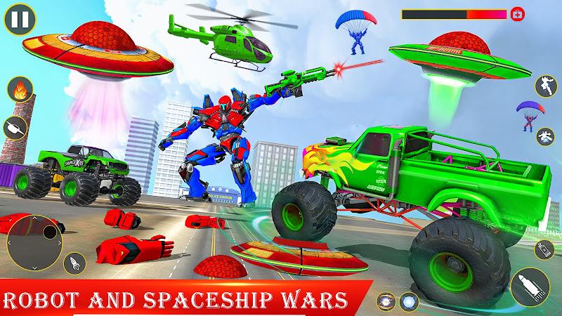 Spaceship Robot Transform Game Screenshot 1